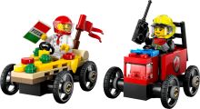 LEGO® City 60458 Závodní balíček: Rozvoz pizzy vs. hasičské auto (2)
