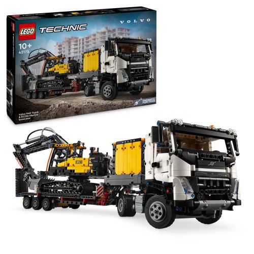 LEGO® Technic 42175 Nákladní auto Volvo FMX a elektrický bagr Volvo EC230