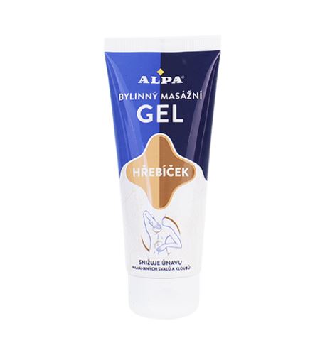 Alpa Cloves bylinný masážní gel 100 ml