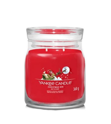 Yankee Candle Christmas Eve signature svíčka střední 368 g
