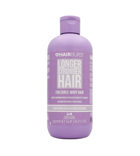 Hairburst Longer Stronger Hair Curly & Wavy Conditioner kondicionér pro kudrnaté a vlnité vlasy 350 ml