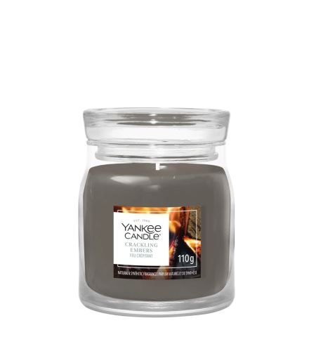 Yankee Candle Crackling Embers Signature vonná svíčka 110 g