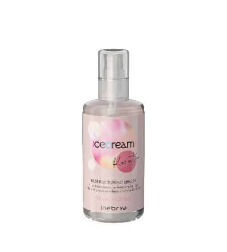 Inebrya Ice Cream Keratin Restructuring Serum rekonstrukční sérum na bázi keratinu 100 ml