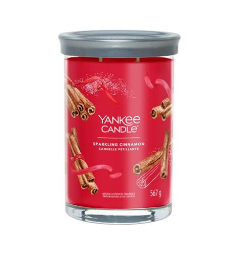 Yankee Candle Sparkling Cinnamon signature tumbler velký 567 g