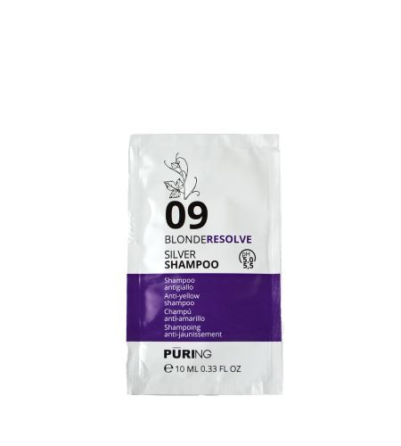 PURING 09 BlondeResolve Silver Shampoo vzorek 10 ml