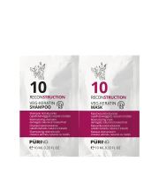 PURING 10 Reconstruction Veg-Keratin Shampoo + Mask vzorek 10+10 ml