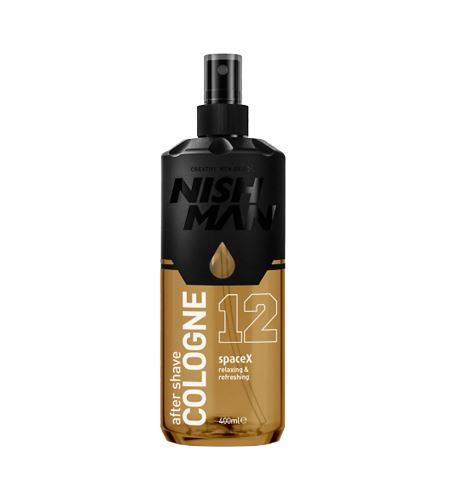 NISHMAN After Shave Cologne SpaceX voda po holení 400 ml