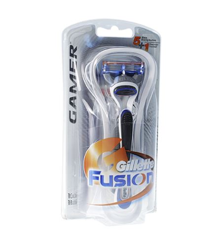 Gillette Fusion Gamer holící strojek + hlavice