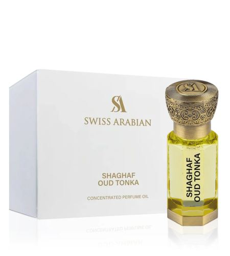 Swiss Arabian Shaghaf Oud Tonka koncentrovaný parfémovaný olej unisex 12 ml