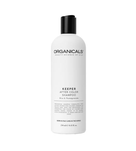 Organicals KEEPER After Color Shampoo Rice & Pomegranate šampon pro barvené vlasy