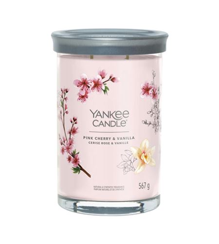 Yankee Candle Pink Cherry & Vanilla signature tumbler velký 567 g