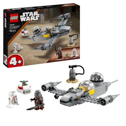 LEGO® Star Wars™ 75410 Mando, Grogu a stíhačka N-1 Starfighter™