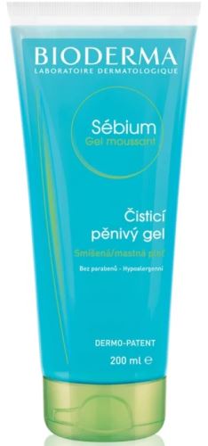 Bioderma Sébium čistící gel pro smíšenou a mastnou pleť 200 ml