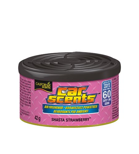 California Scents Car Scents Shasta Strawberry vůně do auta 42 g