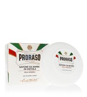 PRORASO White mýdlo na holení pro citlivou pokožku 150 ml (1)