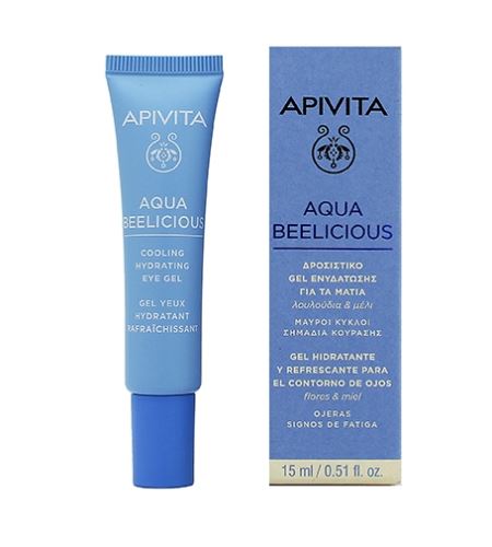 Apivita Aqua Beelicious Cooling Hydrating Eye Gel hydratační oční gel 15 ml
