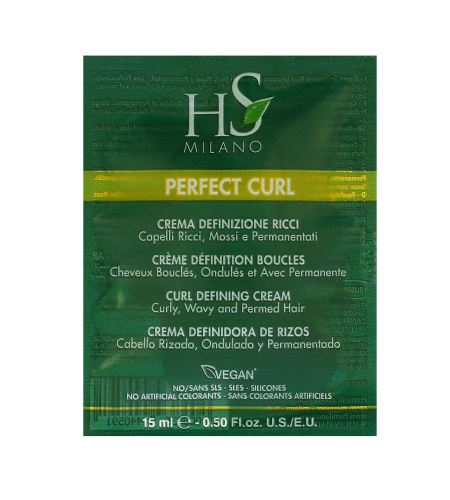 HS Milano Perfect Curl Curl Defining Cream Sachet vzorek 15 ml