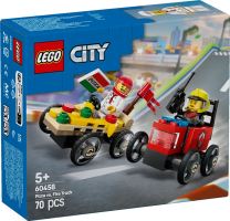 LEGO® City 60458 Závodní balíček: Rozvoz pizzy vs. hasičské auto (4)