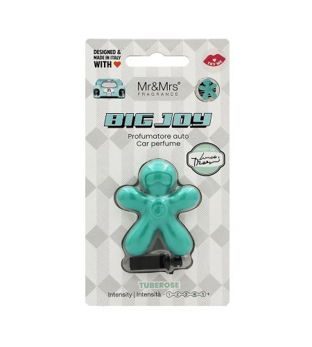 Mr&Mrs Fragrance Big Joy Tuberose vůně do auta tiffany