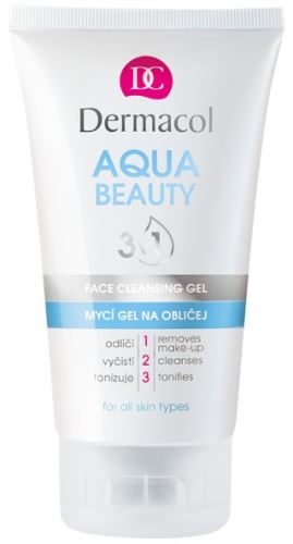 Dermacol Aqua Beauty mycí gel na obličej 150 ml