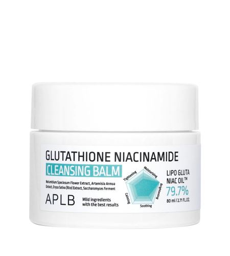 APLB Glutathione Niacinamide Cleansing Balm hydratačně-rozjasňující odličovací balzám 80 ml