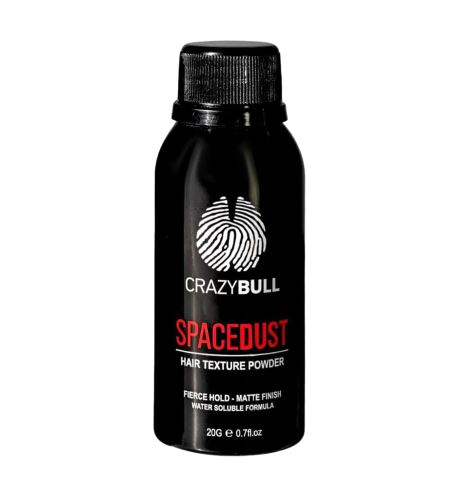 CrazyBull Space Dust středně silný stylingový pudr 20 g