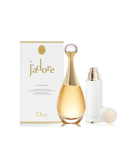Dior J'adore dárková sada pro ženy parfémovaná voda 100 ml + parfémovaná voda 10 ml