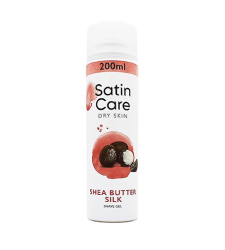Gillette Satin Care gel na holení pro suchou pokožku pro ženy 200 ml