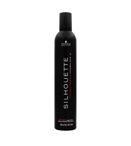 Schwarzkopf Professional Silhouette Super Hold Foam pěna na vlasy pro objem a vitalitu se silnou fixací 500 ml