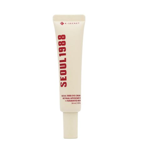 K-SECRET SEOUL 1988 Eye Cream Retinal Liposome 4% + Fermented Bean zpevňující oční krém s lipozomálním retinalem 30 ml