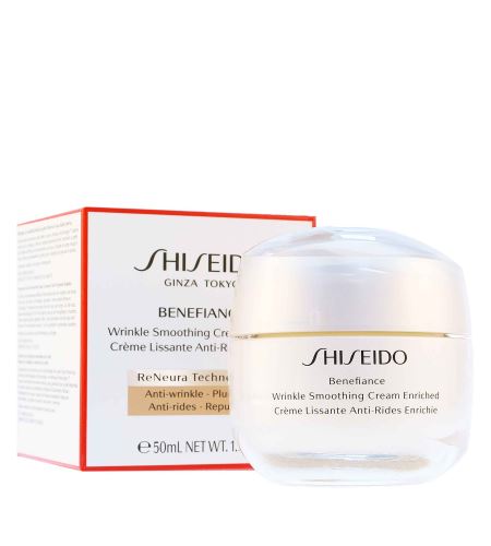 Shiseido Benefiance Enriched pleťový krém pro vyhlazení vrásek 50 ml