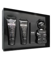Moschino Toy Boy dárková sada pro muže parfémovaná voda 100 ml + balzám po holení 100 ml + sprchový gel 100 ml + parfémovaná voda 10 ml (2)