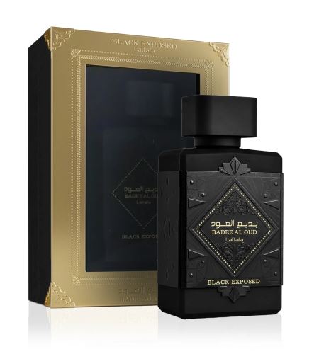 Lattafa Bade'e Al Oud Black Exposed parfémovaná voda unisex 100 ml