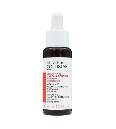 Collistar Attivi Puri Vitamin C + Alfa-Arbutin rozjasňující pleťové sérum 30 ml