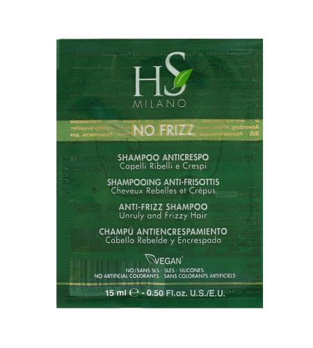 HS Milano No Frizz Shampoo Sachet vzorek 15 ml