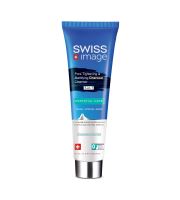 Swiss Image Essential Care Pore Tightening &amp; Mattifying Charcoal Cleanser 3 in 1 multifunkční čisticí gel s aktivním uhlím 100 ml