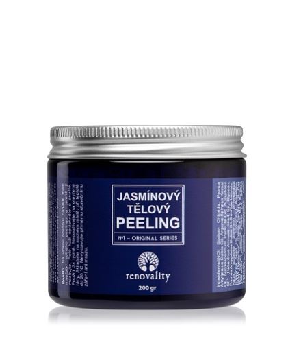Renovality Original Series jasmínový tělový peeling 200 g