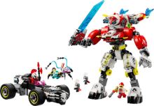 LEGO® DREAMZzz™ 71497 Cooperův tygří robot a Zerův hot rod (2)