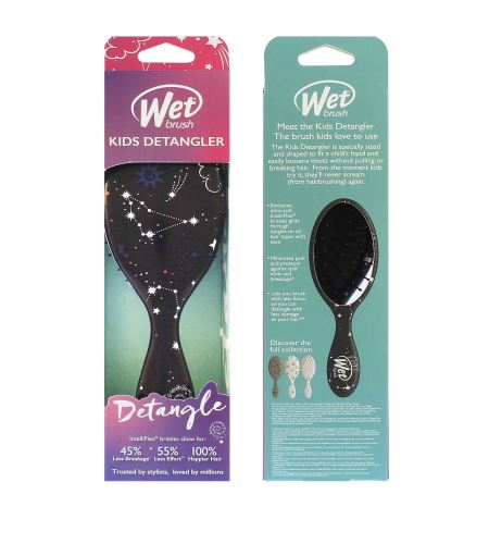 Wet Brush Kids Detangler kartáč na vlasy Polka Dot