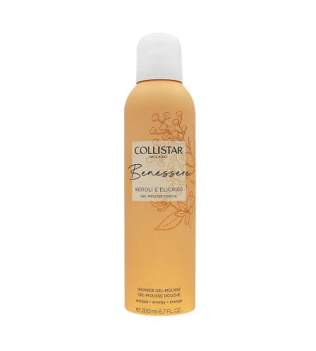 Collistar Benessere Neroli and Helichrysum sprchová pěna s gelovou texturou 200 ml