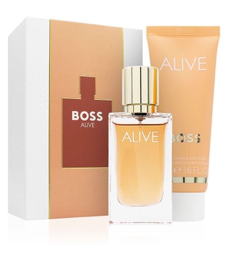 Hugo Boss Boss Alive dárková sada pro ženy parfémovaná voda 30 ml + tělové mléko 50 ml
