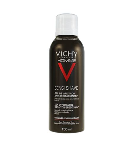 Vichy Homme gel na holení na citlivou nebo problematickou pokožku 200 ml