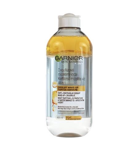 Garnier Skin Naturals dvoufázová micelární voda 3v1 400 ml