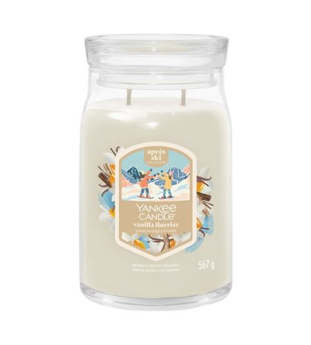 Yankee Candle Vanilla Flurries Signature vonná svíčka 567 g