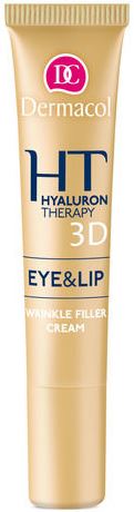 Dermacol Hyaluron Therapy 3D remodelační krém na oči a rty 15 ml