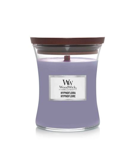 Woodwick Hypnoflora vonná svíčka s dřevěným knotem 275 g