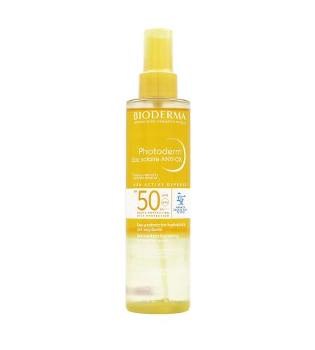 Bioderma Photoderm Eau Solaire ANTI-OX opalovací voda SPF 50 200 ml