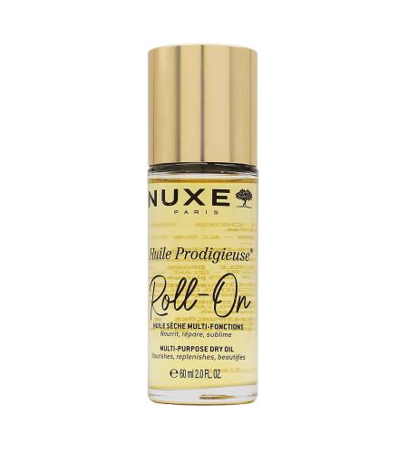 Nuxe Huile Prodigieuse Roll-On multifunkční suchý olej na obličej, tělo a vlasy 60 ml
