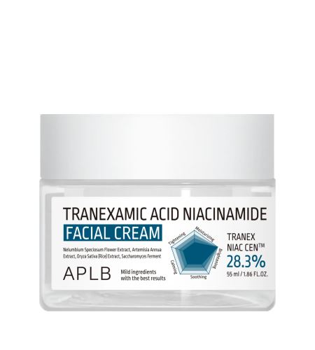 APLB Tranexamic Acid Niacinamide Facial Cream rozjasňující pleťový krém 55 ml