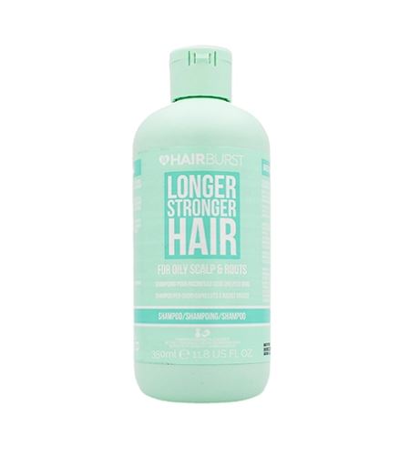 Hairburst Longer Stronger Hair Oily Scalp & Roots Shampoo čisticí šampon pro rychle se mastící vlasy 350 ml